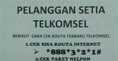 Cara Cek Bonus Nelpon Telkomsel Terbaru Paket Pedia