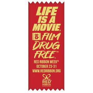 Red Ribbon Week Ribbons | Purchase Drug Free Ribbons for Red Ribbon ...