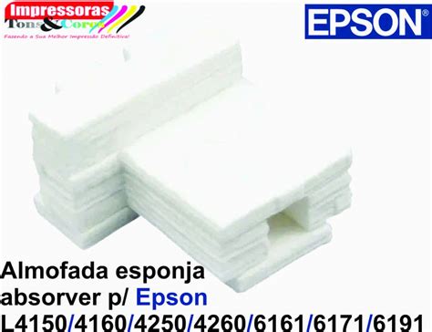 Impressoras Tons E Cores Almofada Esponja Absorver P Epson L4150