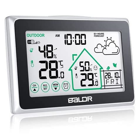 Baldr Station M T O Sans Fil Avec Capteur Ext Rieur Horloge