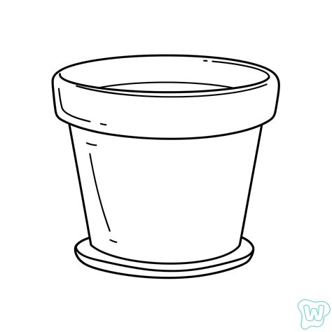 20 Vasos de Flores para Colorir - Desenhos Divertidos para Crianças