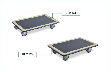 Platform Trolley Without Handle Hand Truck KOMADA Material Handling