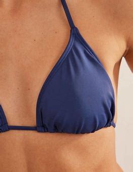 Symi String Bikini Top French Navy Boden Uk