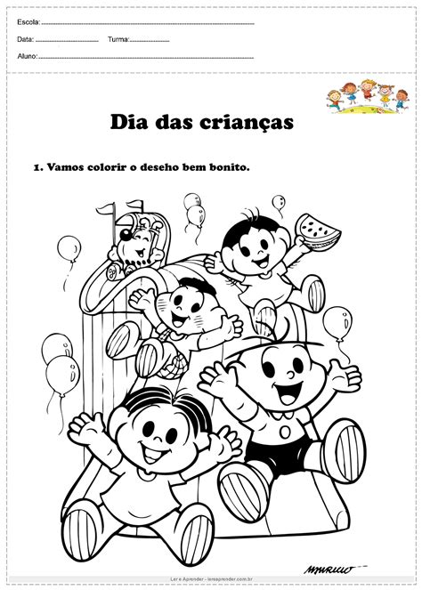 Vamos Colorir O Desenho Ler E Aprender