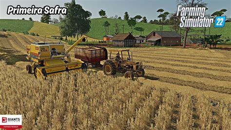 Nossa Primeira Safra De Trigo No Sitio Farming Simulator Mapa Nova