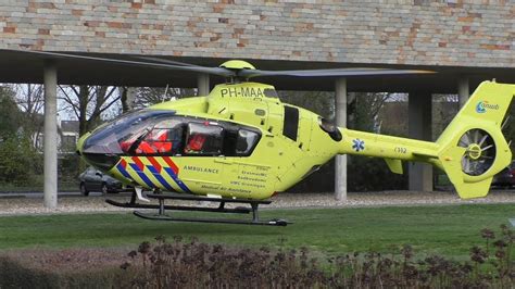 Landing Take Off Lifeliner 3 PH MAA Bij Medisch Noodgeval Herman