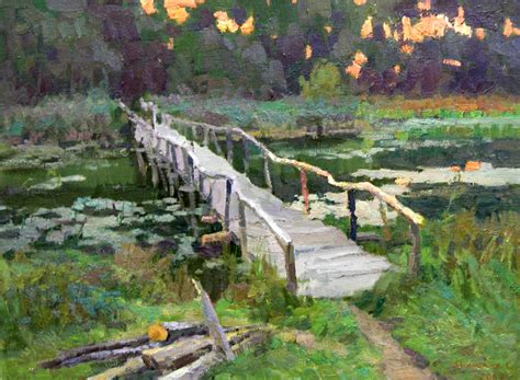 The Bridge H M Landscape Paintings