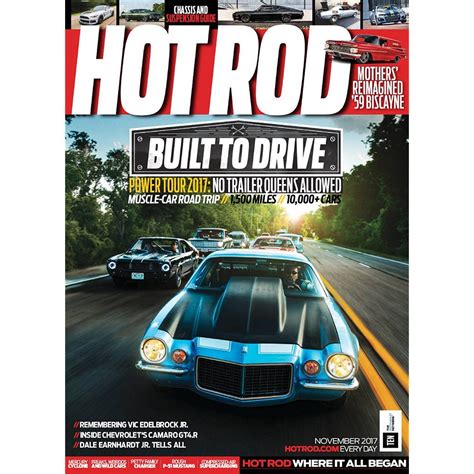 Hot Rod Magazine Cover