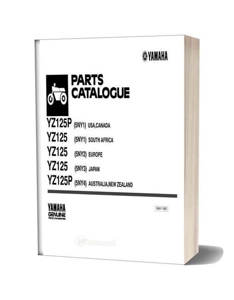 Yamaha Yz125 Parts Catalogue