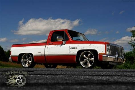 Slick Slammed Squarebody Silverado Chevy C Hot Rat Street Rod Patina