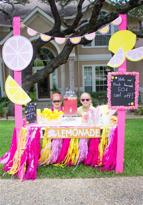 4 Secrets For A Successful Lemonade Stand Diy Lemonade Stand Kids