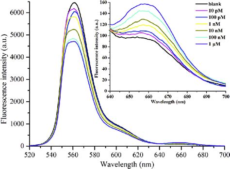 Fluorescence Emission Spectra In The Presence Of Different