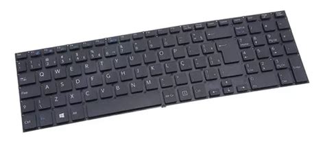 Teclado Para Notebook Sony Vaio Svf15a17cbb Preto Abnt2 Parcelamento