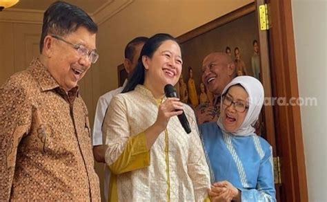 Safari Politik Puan Maharani Ke Tokoh Golkar Mulai Luhut Hingga Jusuf