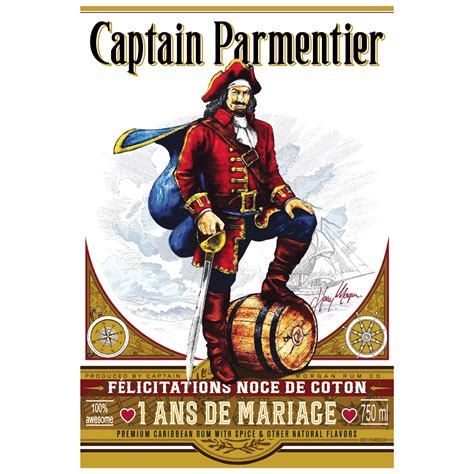 Custom Captain Morgan Spiced Rum Personalized Label 3 & 1 Liter, 750ml ...