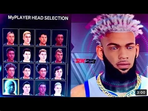 NEW THE BEST COMP STAGE FACE CREATION TUTORIAL IN NBA 2K23 CURRENT