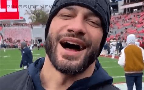 Roman Reigns Spotted At Georgia Tech vs Georgia Bulldogs Football Game