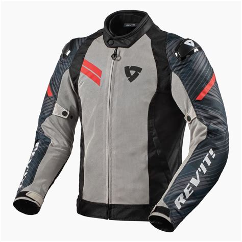 Chaqueta Revit Apex Air H2O Negro Rojo