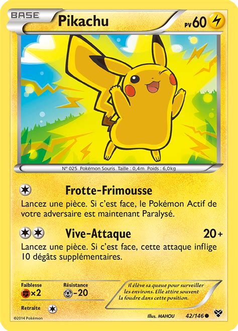 Arriba Imagen Prix Carte Pok Mon Pikachu Fr Thptnganamst Edu Vn