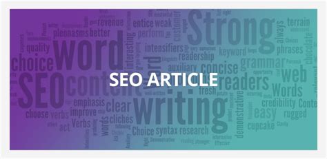 How To Write Seo Articles Tips For Seo Content Writers