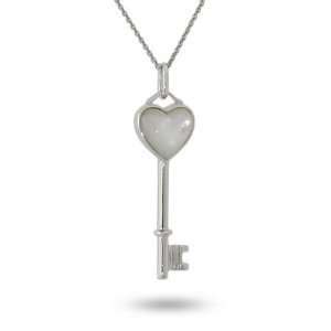 Kt Gold Over Sterling Silver Mother And Baby White Cz Heart Pendant