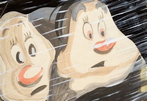 Animation art from Disney’s SNOW WHITE (1937).