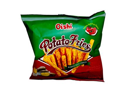 Oishi Potato Fries Tomato Kechup Flavor 50g Cvj Asian Market