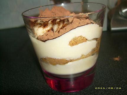 Recette de Tiramisu au café façon verrine