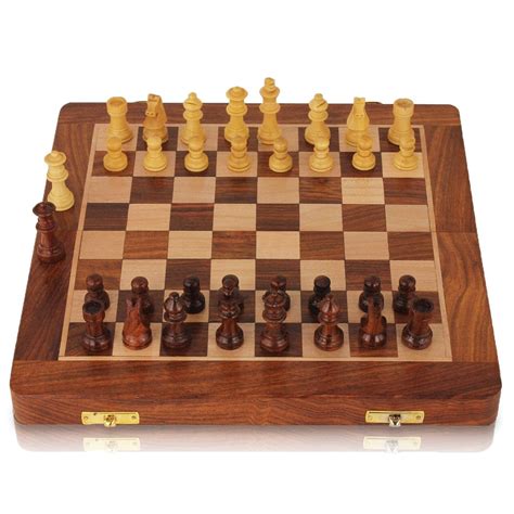 Super Samar Chess + Wooden Travel Chess Set