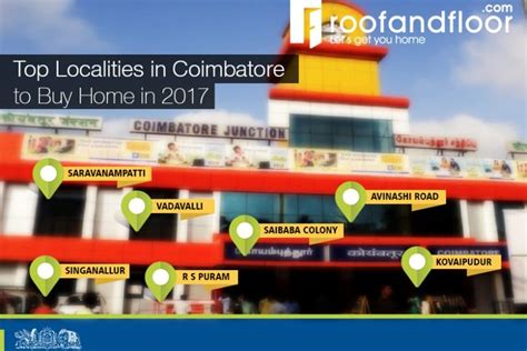 Top Localities In Coimbatore To Buy Home In Roofandfloor Blog