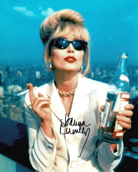 Joanna Lumley Signed Photo Ab Fab