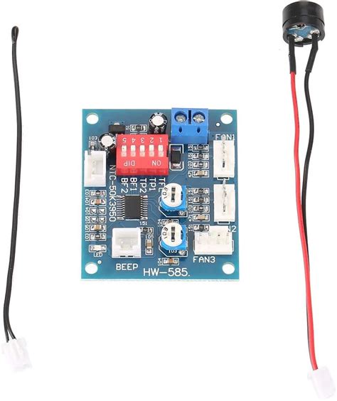 Hilitand Dc V Pwm Fan Controller Four Wire Thermostat Pwm Fan Speed