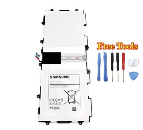 Oem Samsung Tab 3 101 Tablet Battery Gt P5200 P521020 T4500e 6800mah Tools Ebay