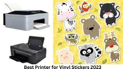 5 Best Printer For Vinyl Stickers 2023 Expert Picks YouTube