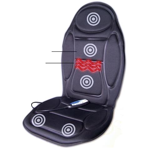 Heated Back and Seat Massager :: Sports Supports | Mobility ...