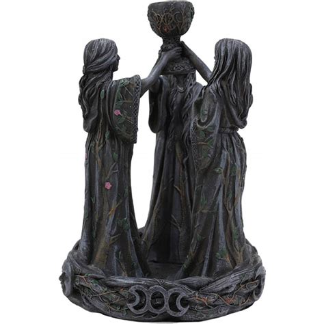 World Menagerie Pescadero Wicca Triple Goddess Young Maiden Expecting