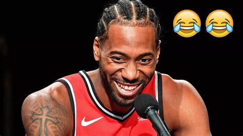 Kawhi Leonard Laughing Compilation Youtube