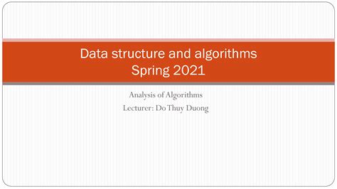 Solution Lecture 2 3 Analysis Of Algorithm S2021 Studypool