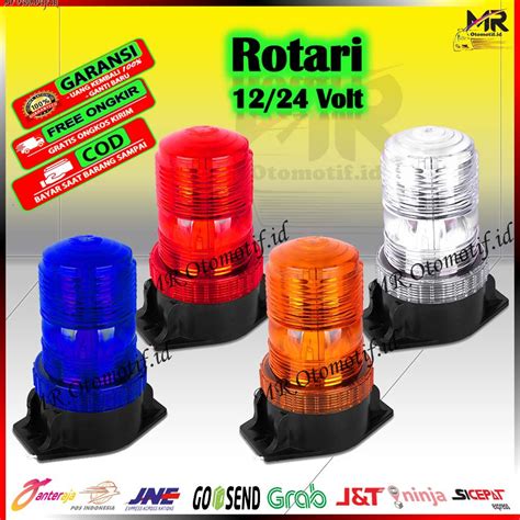 Jual Lampu Rotary Rotari Forklift 018 Variasi Warning Safety Light Led