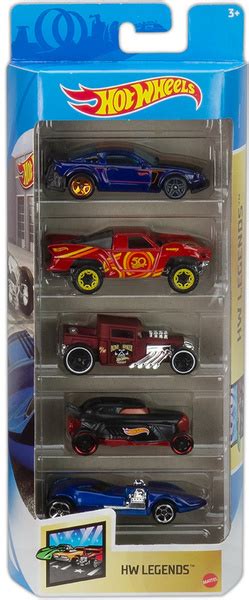 Набор машинок Mattel Hot Wheels HW Legends базовая 5 шт 1806 GTN38 купить с доставкой по