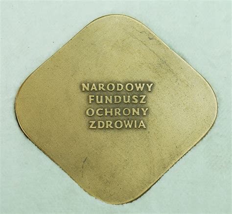 Medal Odznaka Narodowy Fundusz Ochrony Zdrowia 7558521782