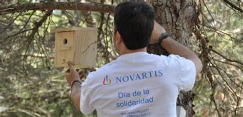 Los empleados de Novartis celebran con voluntariados su 21º Día de la