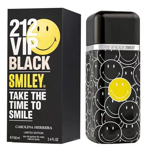 Vip Black Smiley Edt Ml Original Env O Gratis