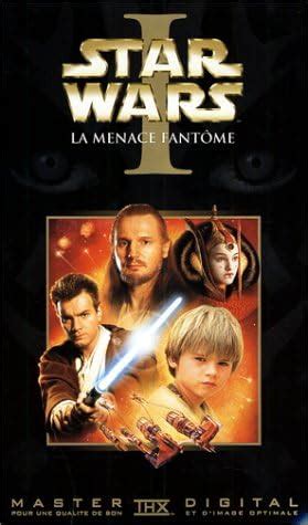 Star Wars Episode I La Menace fantôme VF VHS Ewan McGregor