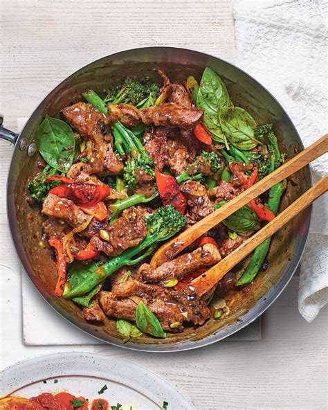 Stir Fried Beef In Black Bean Sauce Delicious Magazine