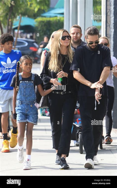 Heidi Klum Fuori Shopping Con Il Suo Fidanzato Tom Kaulitz E I Suoi