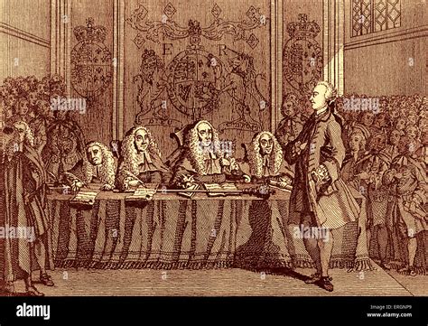 John Wilkes Before The Court Of The Kings Bench 1768 18th Century