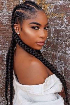 Jumbo Cornrow Braids