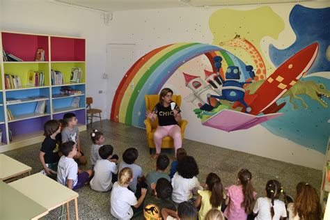 Puesta En Servicio De La Biblioteca Del Ceip San Isidro Tras La