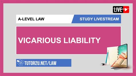 A Level Law Study Livestream Vicarious Liability Youtube